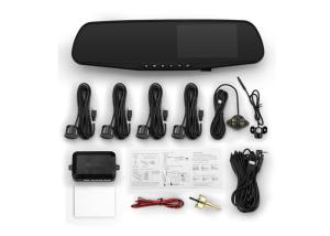 China 4.3&quot; TFT LCD Screen Dual Record Parking Sensor DVR with Tracking Line and Voice Warning &amp; Image Displaying 140 angle wholesale