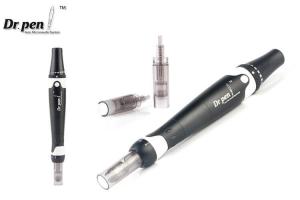 China Black Metal Shell Auto - Stamp Micro Derma Pen With Medical Cartridge on sale