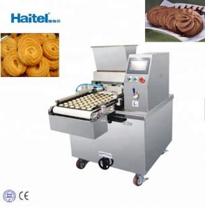 China Snack Food Factory Baking Biscuit Production Line Human - Machine Operation on sale