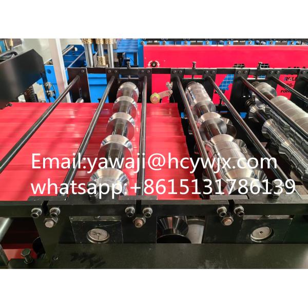 High Performance PPGI / GI Steel Rollforming Machines Double Deck