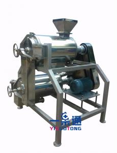 China Screw Press Industrial Juicer Machine Orange Pulping For Pressing Mulberry , Grapes wholesale