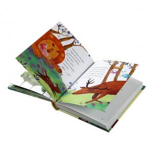 China Hardcover A4 Gloss Varnishing Story Book Printing for kids wholesale