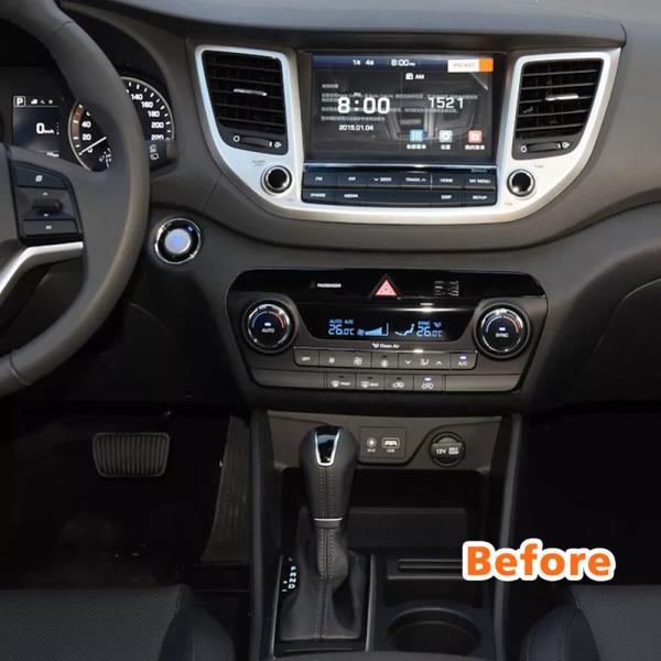 Navigation 9.7in Carplay Car Radio Android For Hyundai Tucson 2014-2018 Speaker Stereo