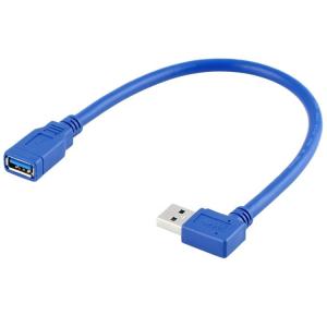 Buy cheap High Speed 5Gbps 90 Degree Right Angle Male to Female USB 3.0 Type A Extension from wholesalers