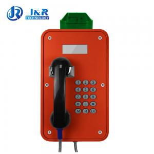 China Tunnels Outdoor Weatherproof Telephones / Industrial Analog Telephone With LCD Display wholesale
