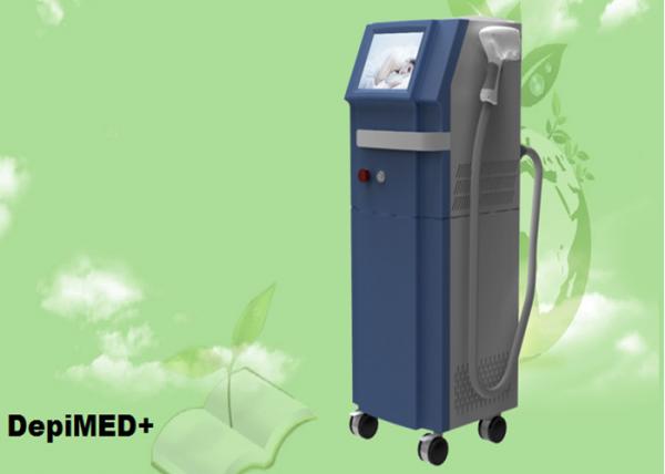 Quality Micro Channel Vertical 808nmdiode hair removal laser Machine 100J/cm 13 x 13mm for sale