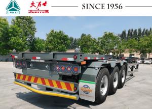 China 40FT Skeletal Chassis Semi Trailers Tri-Axle Skeleton Semi Trailer Container Trailer wholesale