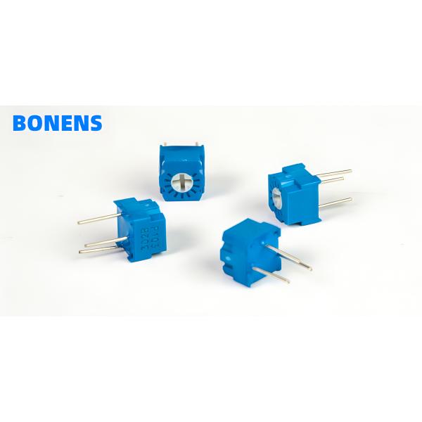 3323P Single Turn Metal Glass Glaze Trimmer Potentiometer 5k Precision Adjustable Resistor