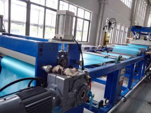 China Soft Plastic Sheet Extrusion Machine , Flexible PVC Sheet Extrusion Equipment Production Line wholesale