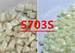 China Sabic Cycolac  S703Sresin is a super high flow ABS developed for thin wall injection/compression moulding applications. wholesale