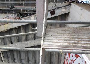 Steel Grating Shoring Scaffolding Systems For Foot Pedal With Low Maintenance