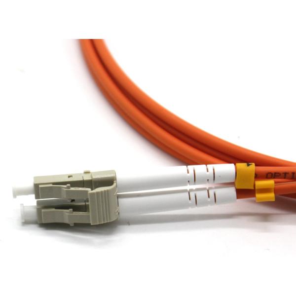 SC UPC-LC UPC Fiber Optic Patch Cord Multi Mode Simplex 3.0mm Lzsh Cable