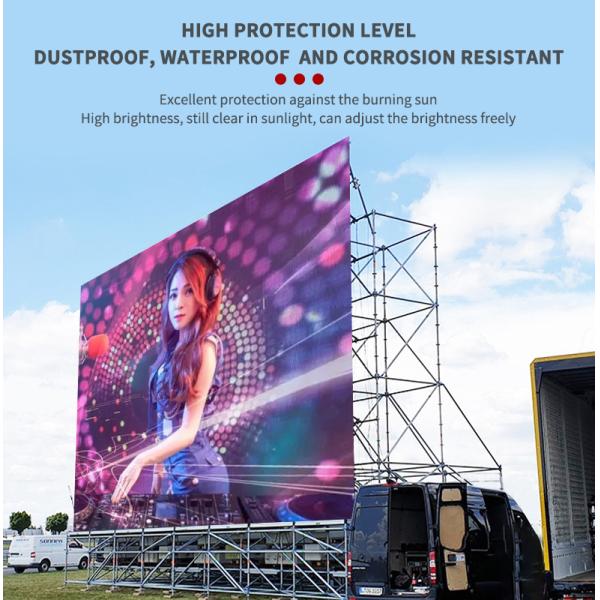 Indoor LED Rental Display Full Color LED Wall Display Screen For Shopping Mall