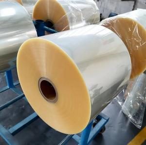 China 0.01 - 0.15mm PVC Shrink Film Roll Wrap Tube Packaging Film Shrink Sleeve wholesale