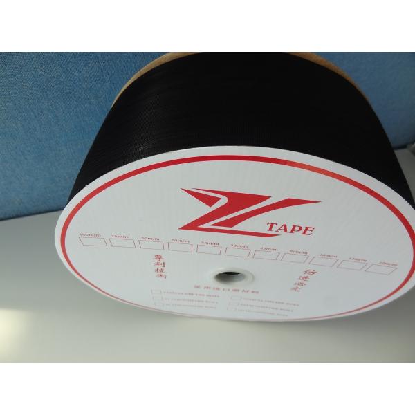 Super Thin Plastic Fastener Tape Hook Black Soft Nylon Hook And Loop Fastener Tape