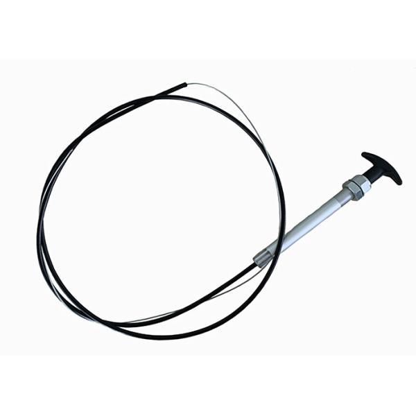Black Control Cable With Twist Lock T Handle