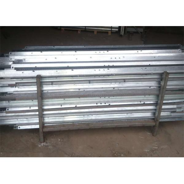 Durable Steel Material Open Gable Trellis System / Table Grape Trellis Custom Length