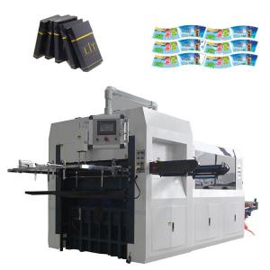 China Hydraulic Roller Hexagon Pizza Box Die Cutting Machine Professional Electric on sale