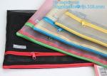 k document file bag, Document File Folder /Document Bag, Mesh pattern plastic