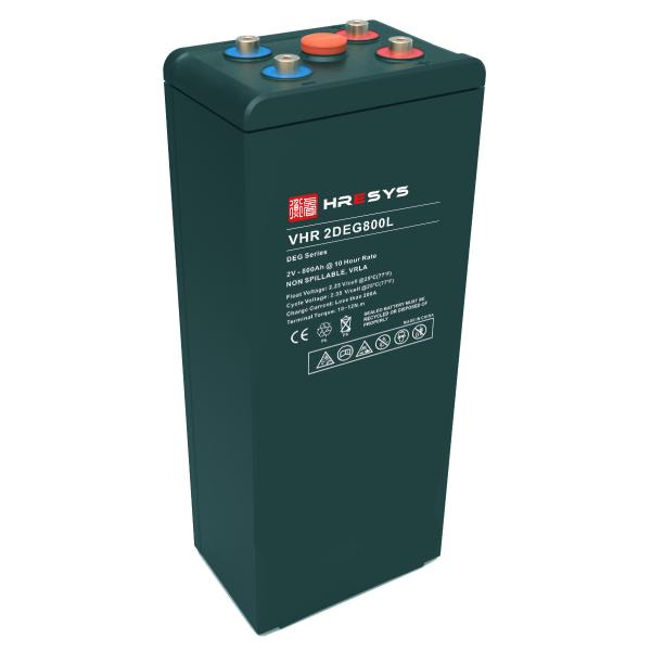 High Voltage 800AH Battery Power Backup For Computers Low Self Discharge Rate