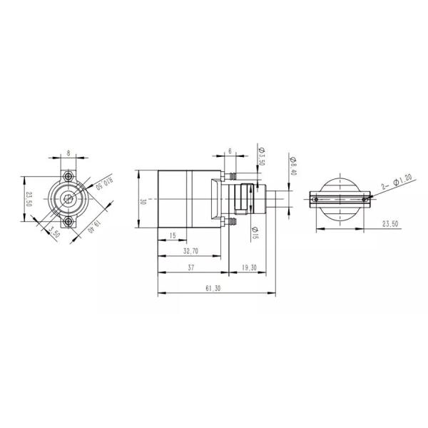 33K 60W Oscillator Piezoelectric Ultrasonic Transducer For Cleaning Machine