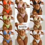 China Swimming Suits Bikini Sexy Strength Abrasion Resistance Green Summer Sexy Europe High Elastic wholesale