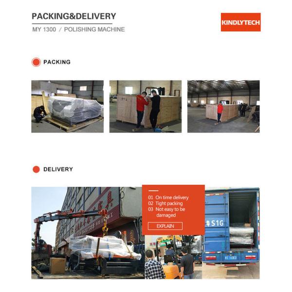 Automatic 1300mm/Min 3kw Acrylic Polishing Machine For Granite