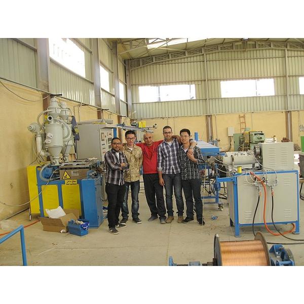 2.5mm2 150m/Min FEP PFA ETFE Wire Extrusion Machine