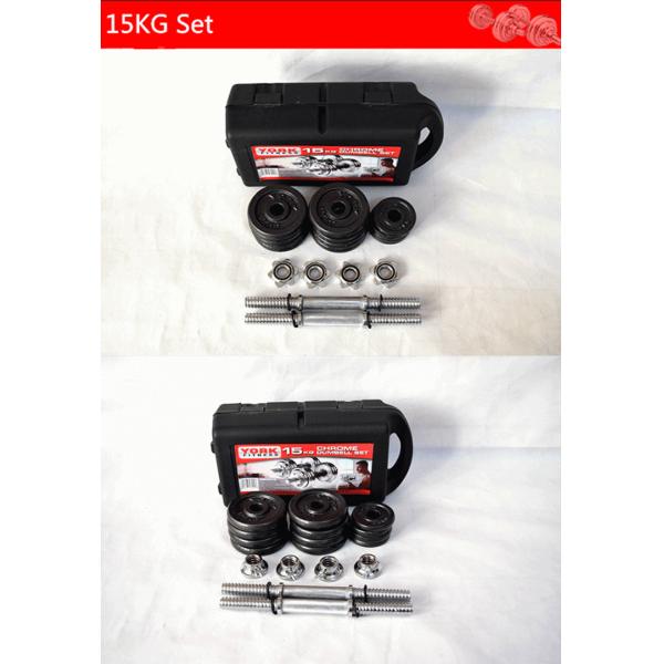 Black Cast Iron Adjustable Gym Custom Painting Dumbbell Weights Manufacture 15kg 20kg 30kg Set