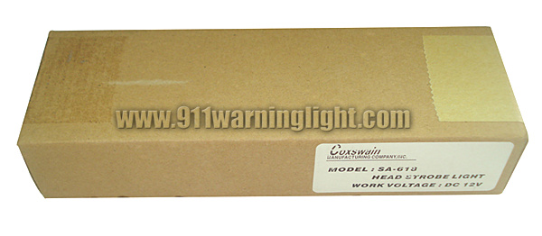 (SA-618-1) LED Dash light, 6 X 1W LEDs, 12VDC, Waterproof