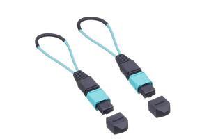 China 12 Core 24 Core MPO MTP Loopback SC LC OM3 Multimode Fiber Optic Loopback wholesale