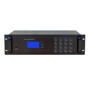 Buy cheap 16 Channel Pa Mixing Amplifiers PA Audio Controller 830W With RJ45 Port from wholesalers