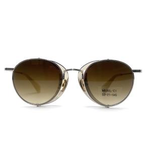 MS055 Sunshade Glasses with Round Metal Frame and Eyeshape Round in Classic