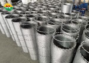 China HUILONG Galvanized Steel Razor Wire Coils , ISO Barbed Wire On Garden Fence on sale