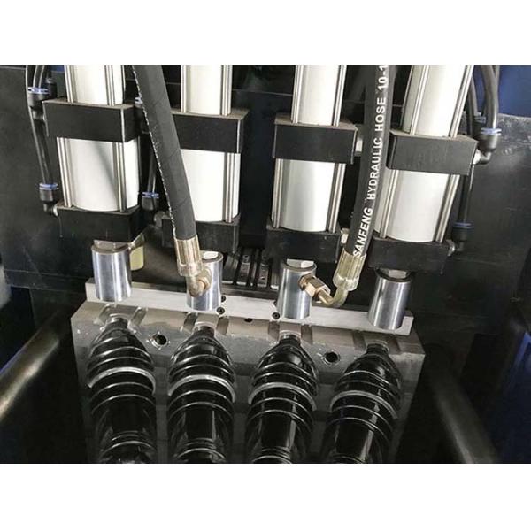 DELTA PLC Semi Auto Small Plastic Pet Drink Water Juice Bottle Jar Maker Stretch Blow Blowing Mold Making Machine