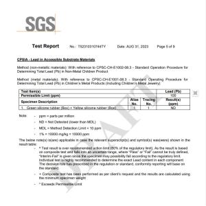 Silicone JinYu Industrial  Co., Ltd. Certifications