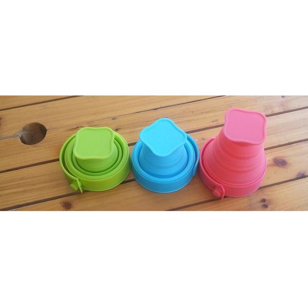 Coffee Drinking Silicone Drinking Cups Food Grade With Customized Logo 170ml