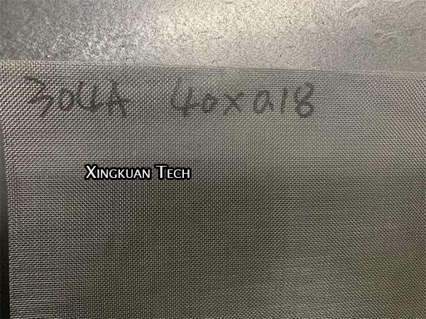 20mesh 30mesh 40mesh 50mesh SS316 Stainless Steel Wire Mesh For Paper Pulp Molding