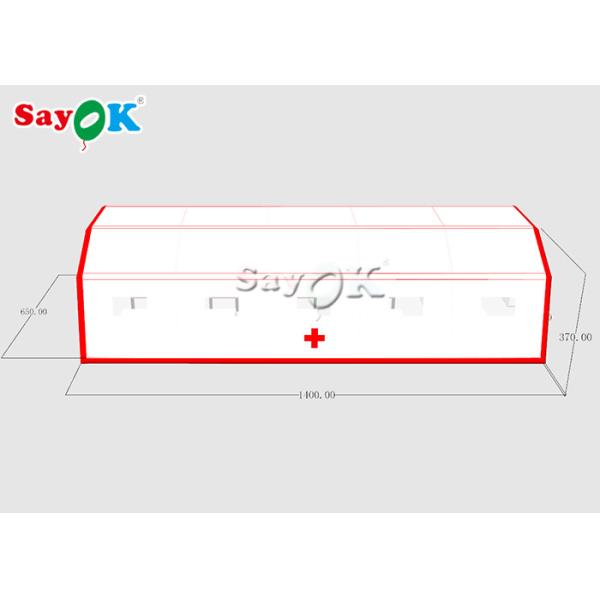 Inflatable Shelter Tent Gaint Fast Built Inflatable Air Tent To Set Patients CE SGS ROHS