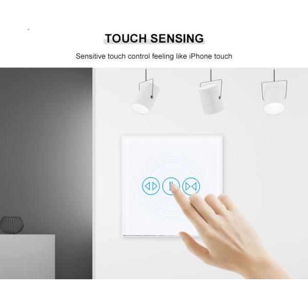 Smart Home Curtain Switch For Electric Curtain Roller Shutter Blind Motor With Remote Control Google&Alexa