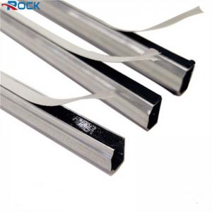 China Butyl Adhesive Aluminum Thermal Spacer Bars 0.18-0.33mm For Glass And Doors wholesale