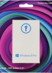 China Windows 8 Pro Upgrade 32/64 Bit Product Key Card Free Updates To 8.1 Pro And Win10 on sale