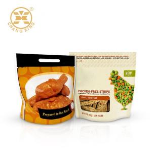 China CPP PET LDPE Roast Chicken Packaging 250g 1kg Personalised Plastic Takeaway Bags on sale