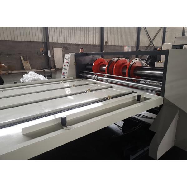 Corrugated Carton Flexo Slotter Machine / Creasing And Cutting Machine