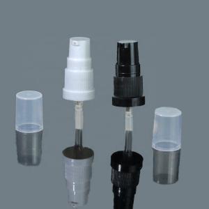 Buy cheap 18mm 18/410 Factory Price Black Plastic Lotion Spray Pump With Clear Cap from wholesalers