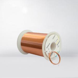 China Class 180 UEW Solderable Enamelled Copper Wire Self Bonding Magnet Wire With Chemical Resistance on sale