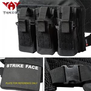 China Black 1000D nylon Adjustable Tactical Gear Vest For Combat Training wholesale