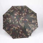 Plastic Handle Automatic Folding Umbrella , Double Fold Umbrella 190T Polyester