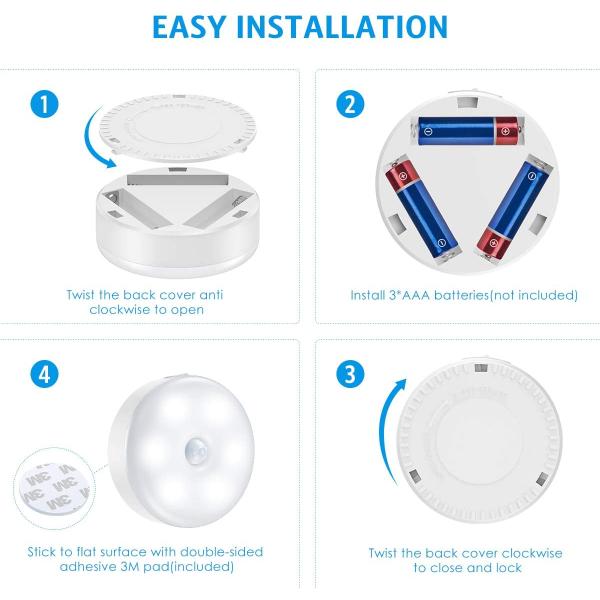 0.5W 12lm Motion Sensor Led Step Lights / Wireless Motion Sensor Stair Lights