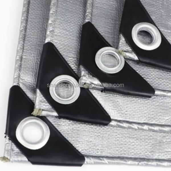 Tents Awning Roof Covering Custom Size Gsm Pe Tarpaulin 110Gsm Lorry Pe Tarpaulin Cover